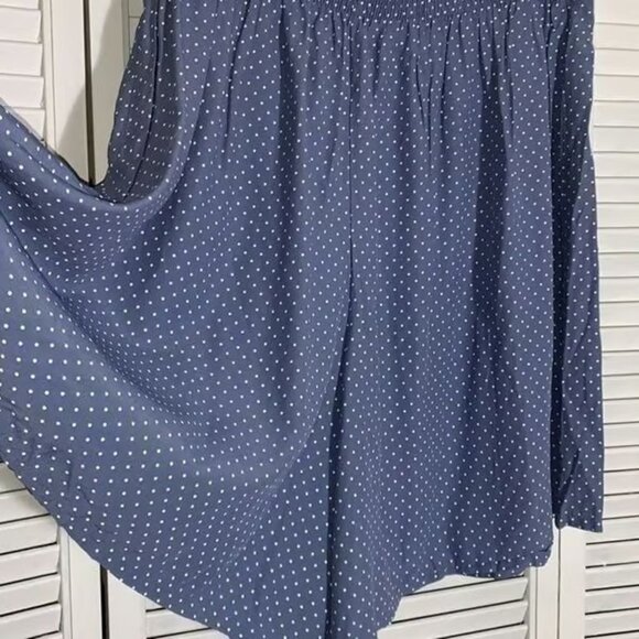 Vintage Fritzi of California Blue Polka Dot Shorts Women’s Size 22W - Picture 6 of 7